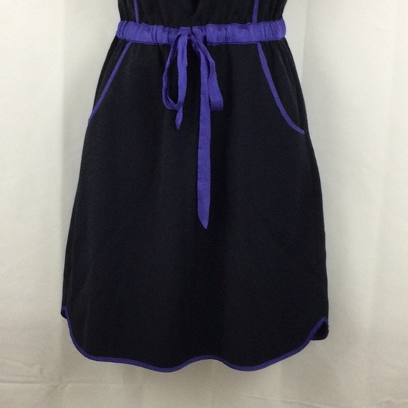 The Limited Sheer Shoulder Tie Waist Dress Sz S - Picture 5 of 11